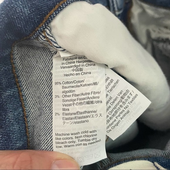 Madewell 10” High Rise Skinny Jeans Medium Wash Blue 23 - Picture 7 of 8